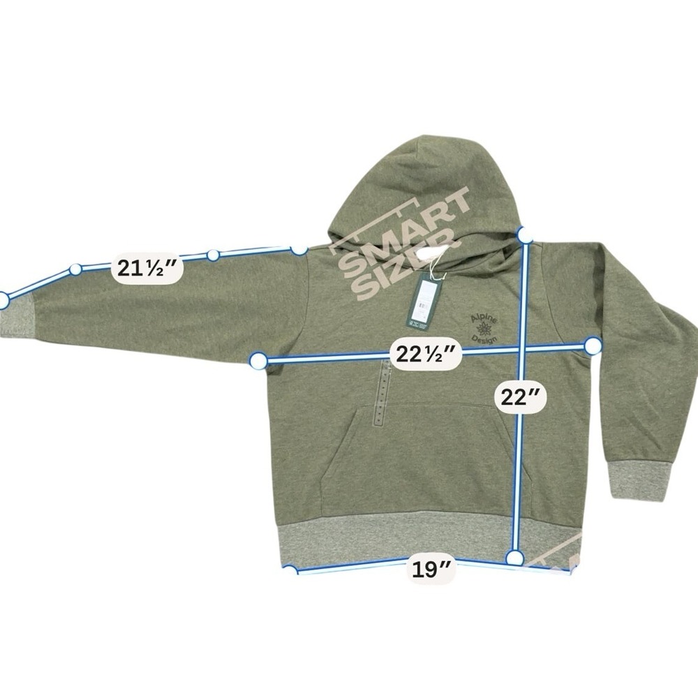 Alpine Design‎ Hike Hoodie Women's Medium - Picture 2 of 5